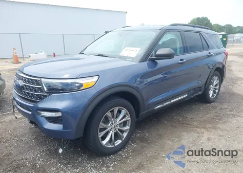 2021 Ford Explorer Xlt из США, поврежденный, VIN 1FMSK7DH3MGC05073